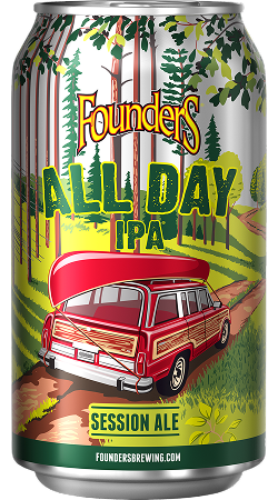 All Day IPA first 12-pack cans – 2013