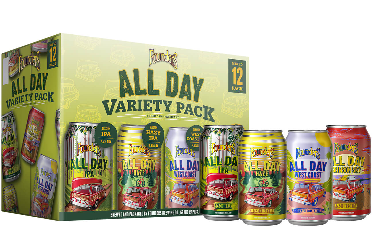 All Day Variety pack packaging