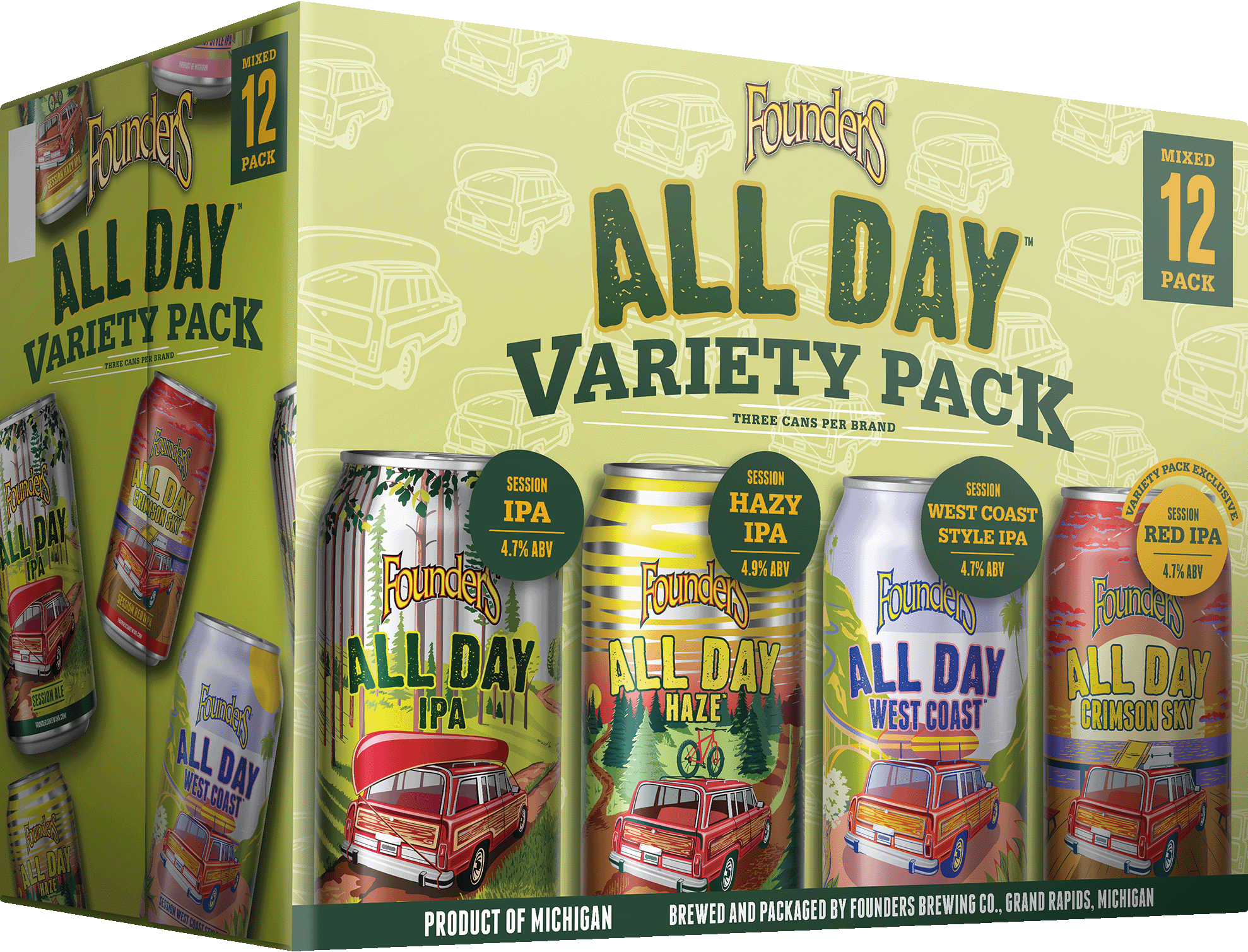 All Day Variety Pack packaging