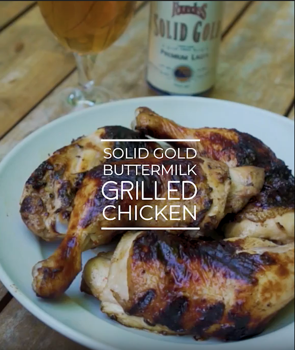 Solid Gold Buttermilk Grilled Chicken