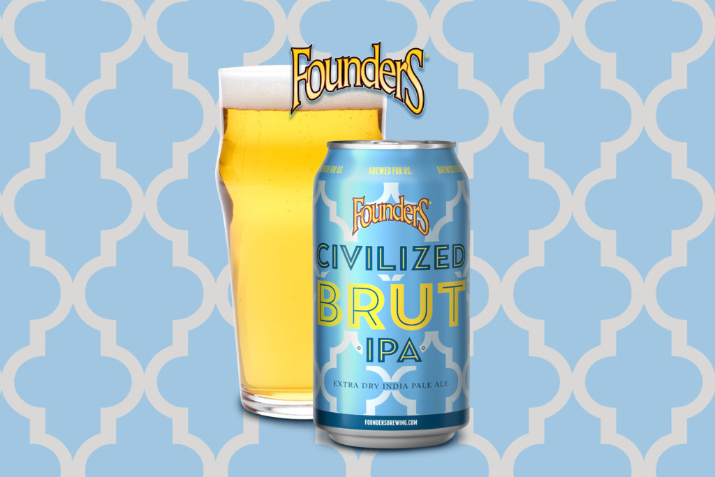 Founders Civilized Brut IPA banner