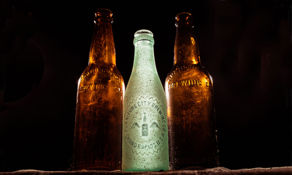 Pre Prohibition Era beer bottles