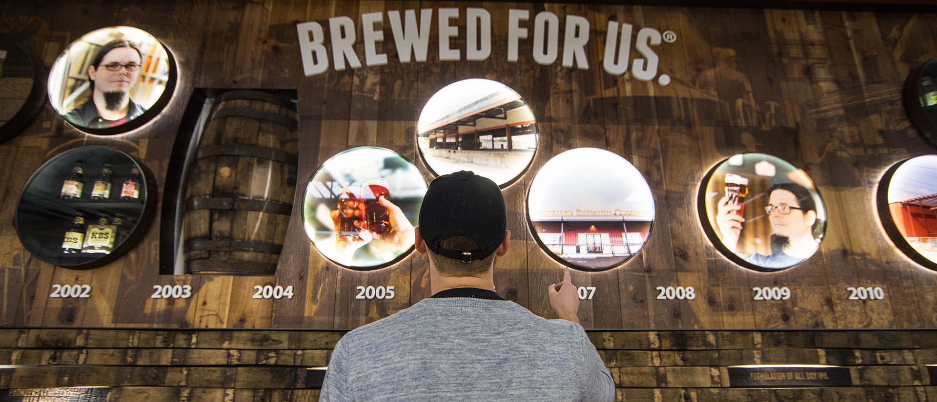 Part of Founders Brewing Tour