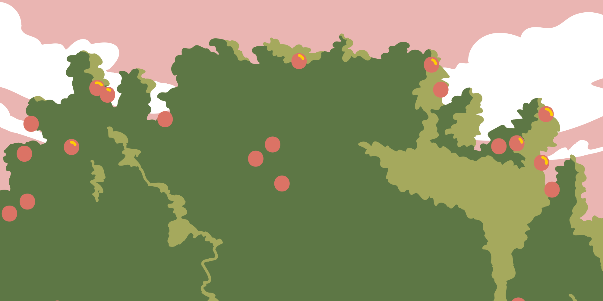 All Day Peach Banner